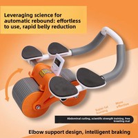 ZJFIT Appareil de fitness pour abdominaux et renforcement du tronc, avec support coudes, pour usage domestique, hommes et femmes