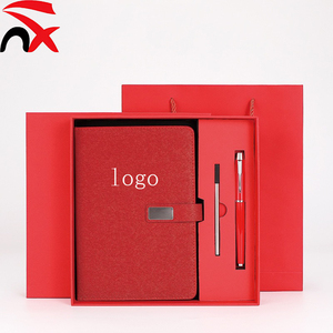<span class=keywords><strong>Coffret</strong></span> <span class=keywords><strong>Cadeau</strong></span> de Luxe A5 en Cuir avec Carnet et Stylo – Pages Lignées – Idéal pour les Affaires et l'École - Product Image 3