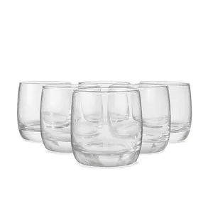 Оптовая продажа, прозрачная стеклянная чашка для питья без свинца, хрустальные стаканы для сока