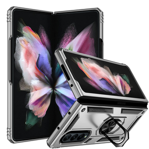 Soporte de anillo de Kickstand para samsung <span class=keywords><strong>galaxy</strong></span> fold 4 <span class=keywords><strong>zflip</strong></span> 4, funda plegable <span class=keywords><strong>3</strong></span>, venta al por mayor - Product Image 1