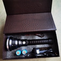 Super Lumineux 5000 Lumen XHP70 LED Lampes de Poche Portatif Extérieur Résistant À L'eau Rechargeable De Lumière de Torche Lampe de Poche avec 5 Modes