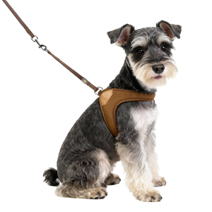 Arnés Cómodo, Ajustable y Duradero con Cuello en V, Estilo Camisola, Simple, para Perros, de Poliéster con Patrón a Cuadros, Personalizado - Product Image 1