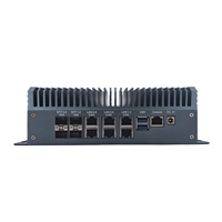 Routeur pare-feu Intel C3958 16 cœurs 16 threads 6 ports LAN 2,5 G 4 ports SFP+ 10 G sans ventilateur pour pfSense OpenSense OpenWrt