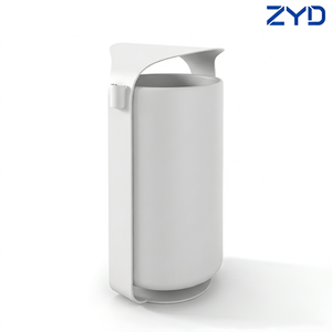 Outdoor Street/School/Office/Apartment Customizable Metal <strong>Trash</strong> <strong>Can</strong> Waste Bins <strong>Trash</strong> Bin <strong>Trash</strong> <strong>Cans</strong> Kitchen Accessories - Product Image 2