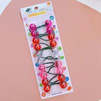 MYLULU Edle elastische Pferdes chwanz Perlen Modische Haar gummis für Kinder Kunststoff Perle Bobbles Bälle Hot Sale für Kleinkind Mädchen