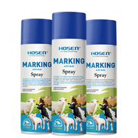 Peinture pour bétail inoffensive à base de solvant pour marquage d'animaux 500ML
