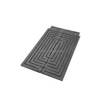 Plaque bipolaire en graphite moulé de haute pureté, feuille flexible de qualité industrielle, haute performance, 99,9 % de teneur en C, bonne conductivité thermique