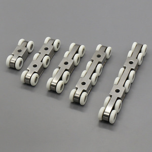 Trung Quốc Nhà Máy Giá cao chất lượng thép không gỉ Kính cửa trượt cửa sổ theo dõi con lăn treo cửa trượt bánh xe - Product Image 1