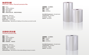 La stratification thermique de la série BOPP filme le traitement mou de fonte d'EVA de 50cm de large <span class=keywords><strong>pour</strong></span> la couverture de nourriture - Product Image 5