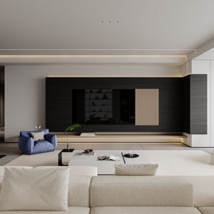 Luxe Italiaanse Lederen Sectionele Sofa Marmeren Salontafel Compleet Woonkamer Meubelset Voor Herenhuis Entertainment Ruimte - Product Image 3