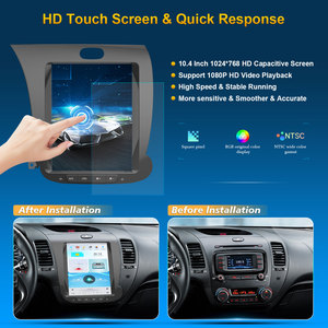 Direktvertrieb 10,4-Zoll Android Auto-Multimedia-DVD-Player für KIA Cerato/K3/Forte 2013-, Infotainment-System mit GPS und Bluetooth - Product Image 2