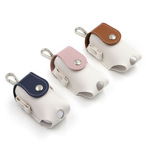 Japanese and Korean style minimalist color-<b>blocked</b> golf bag, PU leather golf ball cover, waist-<b>mounted</b> portable golf bag. - Product Image 3
