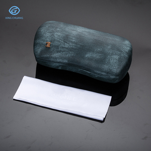 Mode rétro é<span class=keywords><strong>tui</strong></span> à lunettes ensemble PU lunettes de soleil emballage optique boîte à lunettes cadre en métal élégant rétro Style optique é<span class=keywords><strong>tui</strong></span> à lunettes - Product Image 4