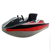 Jet ski monoplace pour célébrités d'Internet, mini embarcation nautique pour adultes avec moteur 2 temps, kart ou jet de pommes de terre
