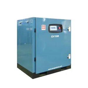 Compressor de ar de parafuso do motor elétrico Hongwuhuan GV15 estação de boa qualidade