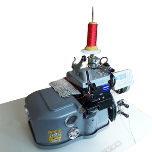 Machine à coudre industrielle robuste en acier inoxydable, programmable par ordinateur, avec moteur haute vitesse 550W, lubrification automatique et lit plat - Product Image 2
