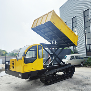 Pelle sur chenilles motorisée auto-chargeuse 8000 kg avec benne de 3,5 m et boîte de vitesses de levage efficace - Product Image 6