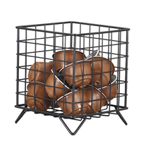 Support multifonctionnel pour dosettes de café Organisateur de dosettes d'espresso en fil carré Panier de rangement pour dosettes de café en métal