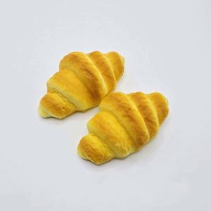 Croissant miniature en PU, saveur originale, simulation de blé, à rebond lent, pour décoration alimentaire et pâtisserie, vente en gros - Product Image 4