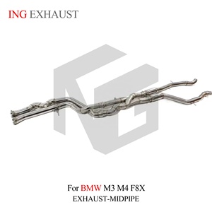 Tubo <span class=keywords><strong>de</strong></span> Escape Intermedio ING para <span class=keywords><strong>BMW</strong></span> M3 <span class=keywords><strong>M4</strong></span> F80 F82 con Resonador <span class=keywords><strong>de</strong></span> Tubo Z, Tubos <span class=keywords><strong>de</strong></span> Acero Inoxidable F8X, Piezas <span class=keywords><strong>de</strong></span> Alto Rendimiento para Automóviles - Product Image 4