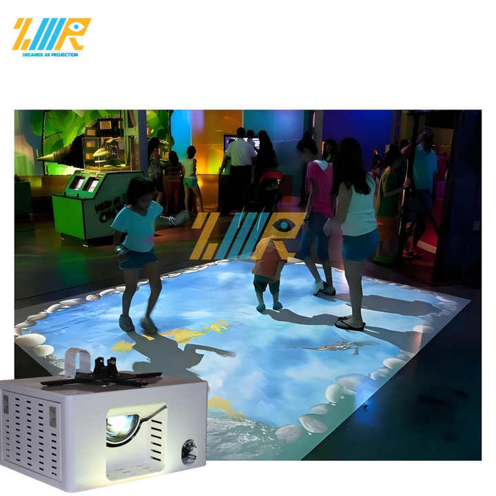 Floor Interactive Projection - Engage in 3D Hologram Games