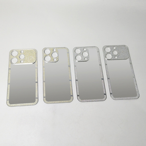 เคส iPhone สุดหรูชุบทองด้วยไฟฟ้าพร้อมกล้องเพทายดีไซน์แบบเจาะเต็มฝาหลังมือถือ - Product Image 2
