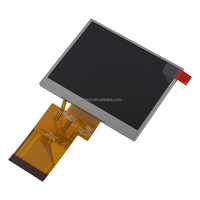 Module d'affichage industriel TIANMA 3,5 pouces 320x240 TFT TN/IPS LCD avec interface RGB 54 broches, rétroéclairage 6 LED en option et écran tactile