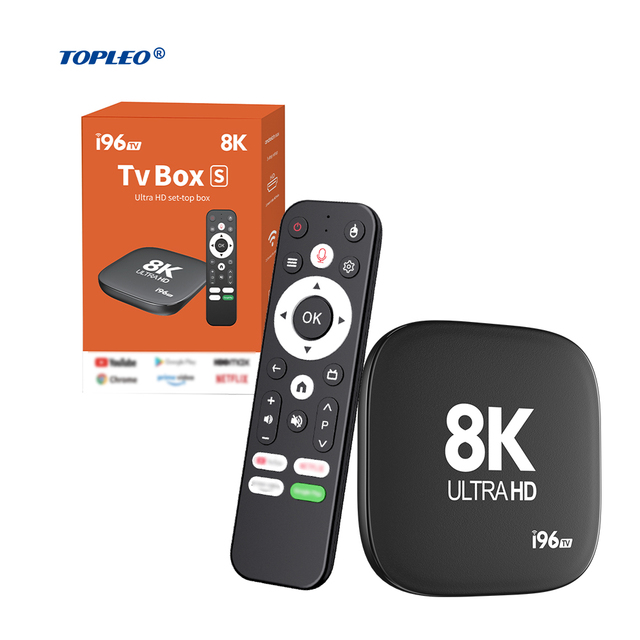 Topleo Android Tv Box Certificado Q5 Plus Atv 4k 4gb 32gb 2024 Smart Android Tv Box