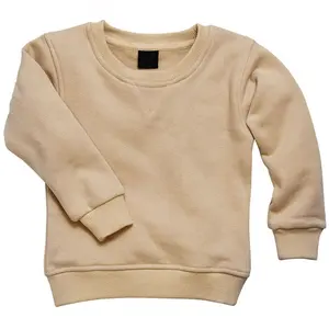 Benutzer definierte Kleinkind O-Ausschnitt Pullover für Kinder 100% Baumwolle gestrickt Baby Boy's Sweater