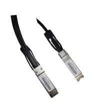 1M QSFP + Ke QSFP + 40G kabel DAC pengikat langsung pasif Twinax tembaga AWG30