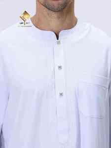 Nouvelle Robe Arabe Homme 2025 en Tissu Doux Anti-Boulochage de Qualité Supérieure, Style Marocain, Coupe Parfaite - Product Image 5