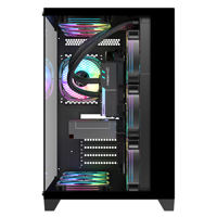 Negro de alta calidad/ITX Gaming Computer PC Case Towers Desktop OEM Micro ATX Stock matx PC Case Gaming Computer Full Tower
