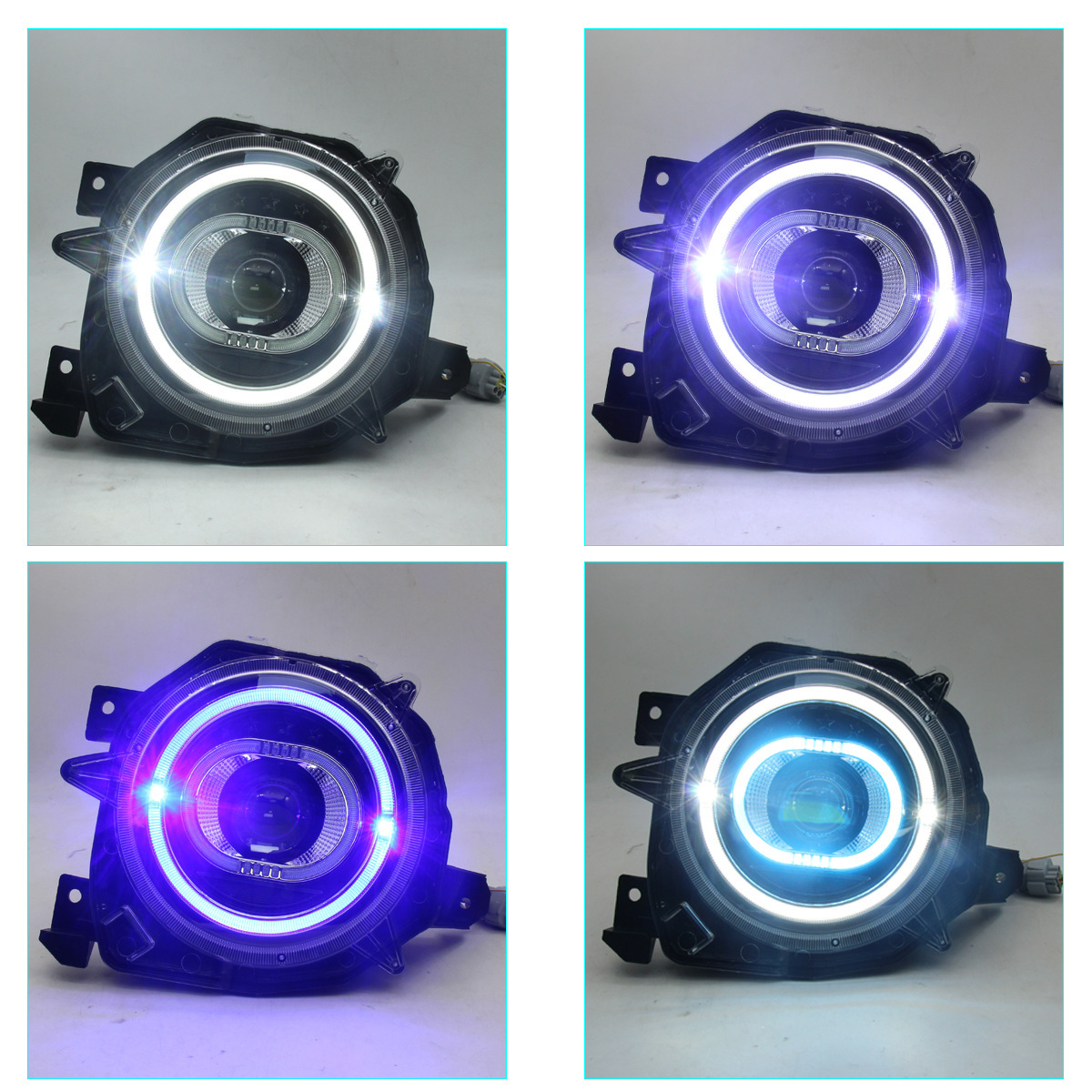 スズキ ジムニー JB64 JB74 (2018-2024) 用 12V LEDヘッドライト 白+