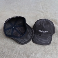 Gorras de Béisbol de Alta Calidad con Logotipo Bordado Personalizado, Visera Curva, Estilo Deportivo y de Golf, Costuras en Contraste, Gorras de 6 Paneles Sin Estructura para Hombre