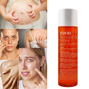 Óleo de Cuidado para Pele 200ml Ingredientes de Oliva para Cicatrizes Estrias Tom de Pele Irregular Clareia Pele Madura OEM ODM Retenção de Umidade - Product Image 5