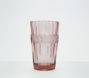 Nuovo Design Bicchiere in Vetro Colorato con Rilievo, Tumbler Vintage Classico Retrò per Acqua e Drink - Product Image 2