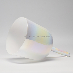 Ensemble de bols chantants en cristal de quartz clair 432 Hz, instrument de guérison sonore en quartz blanc pour la thérapie sonore - Product Image 4