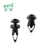 Fabricant de fixations automobiles Xian Shun, rivets à poussée personnalisés, clips de voiture en plastique