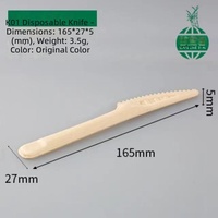 Cuillère et fourchette jetables en bagasse de canne à sucre biodégradable |   Couverts de camping compostables écologiques pour la restauration à emporter