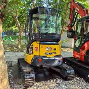 Экскаватор Komatsu PC35MR, мини-гусеничный экскаватор, подержанная строительная техника для муниципального ландшафтного дизайна, траншея - Product Image 3