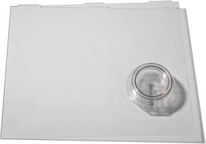 <span class=keywords><strong>Maureen</strong></span> 239061 Volet coulissant de porte moustiquaire avec bouton poussoir pour VR Fit for DIY Installation Universal Fit - Product Image 4