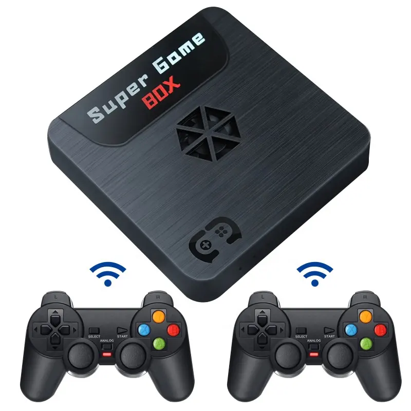 Good Quality X5 Mini Game Box 4K HD TV Game Player Built-in 9000 Classic Games Support Network Download For Home Gaming Console