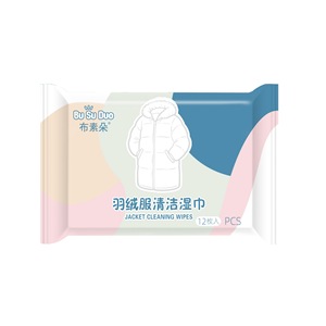 Toallitas para chaquetas de plumón, 70 unidades, potente quitamanchas para ropa, limpieza en seco, toallitas húmedas portátiles - Product Image 2