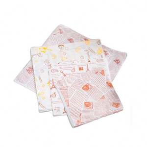 Papel Antigrasa de 40 Gsm, Impreso y Encerado, para Envolver, Duradero y Fácil de Usar - Product Image 1