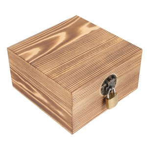 <span class=keywords><strong>Candado</strong></span> <span class=keywords><strong>Madera</strong></span> Joyería Vitrina <span class=keywords><strong>Madera</strong></span> Joyería Anillo Almacenamiento Cosa <span class=keywords><strong>Caja</strong></span> Más Barato Al Por Mayor - Product Image 1