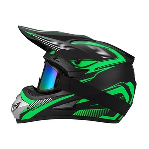 ATV Dirt Bike Casque avec lunettes Gants Masque Réglable Moto Adulte Casque Hors Route Motocross Descente Cyclomoteur MX - Product Image 6