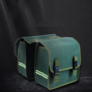 Bolsa Impermeable para Portaequipajes Trasero de <span class=keywords><strong>Bicicleta</strong></span>, Bolsa de Carga Doble para <span class=keywords><strong>Bicicleta</strong></span>, Bolsa de Equipaje de Gran Capacidad para Ciclismo <span class=keywords><strong>MTB</strong></span> - Product Image 5