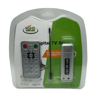 Clé USB Micro DVB-T, récepteur TV avec tuner HDTV, résolution 1080p, WiFi 802.11ac, télécommande universelle pour TV numérique
