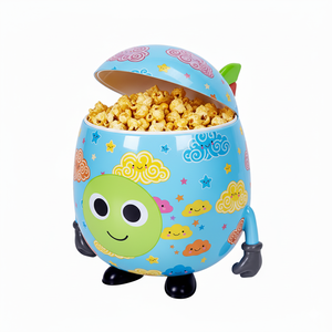 Usine OEM, conteneur à popcorn en plastique personnalisé en PP, design de voiture 3D, 64OZ, jouet de voiture de dessin animé, seau à popcorn pour enfants - Product Image 5