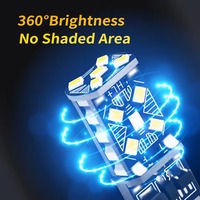 1 Stück Auto T10 2016 15SMD W5W 194 Seitenblinker LED-Glühbirne Ultra Hell Auto Rückfahr-Brems-Parkleuchte